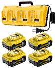 Kit de Bateria e Carregador Coraybat 8000mAh 20V para Dewalt