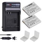 Kit de bateria e carregador PowerTrust NB-4L para Canon PowerShot