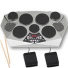 Kit de bateria eletrônica Pyle Pro PTED06 com 7 tambores e pedais