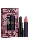 Kit de batom Queen Smokey Lip, pacote com 2 unidades Pinky Nude e Black
