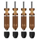 Kit de Bicos Bulto 2.0 para Flashforge AD5X 0,25-0,8mm