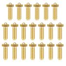 Kit de bicos LANKEGU 20PCS de latão 0,2/0,4/0,6/0,8/1,0 mm