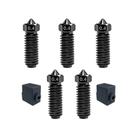 Kit de bicos SAHVAIM, aço endurecido de 0,4 mm, 5 unidades para Anycubic Kobra