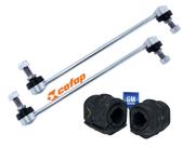 Kit de Bieletas e Buchas da Barra Estabilizadora Onix Prisma Cobalt 2012 a 2016 GM / Cofap