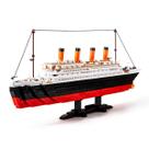 Kit de blocos de construção DAHONPA Titanic com 1012 peças para crianças/adultos
