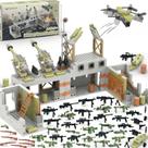 Kit de Blocos de Montar Base Militar ALEYOOTECHE 710 Peças