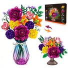 Kit de Blocos de Montar Buquê de Flores KOJAYHOL com 933 Peças