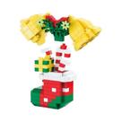 Kit De Blocos De Montar De Natal Com Árvore, Rena, Trem Do Papai Noel E Casa De Neve - Decorações De