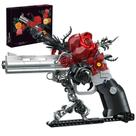 Kit de Blocos de Montar Nopuee Revólver de Rosas 631 Peças
