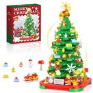 Kit de Bloques de Construcción Árbol de Navidad Alagoo 572 piezas con Luces