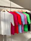 Kit de Blusas Luiza Essential - 7 Cores Versáteis e Confortáveis