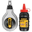 Kit de Bobina de Giz Dewalt 6:1 - 30m de Alcance - Giz Vermelho