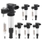 Kit de Bobina de Ignição e Velas DICMIC V6 2.8L-3.6L Kit de Bobina de Ignição e Velas DICMIC V6 2.8L-3.6L