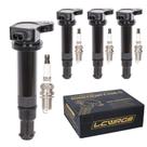 Kit de Bobinas e Velas de Ignição para Kia Rio e Rondo