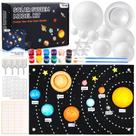 Kit de bolas de espuma do sistema solar Pllieay 63PCS com pigmentos coloridos