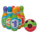 Kit de Boliche Soft Infantil com 7 Peças Zippy Toys