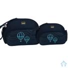 Kit de Bolsa Materenidade Balão Saída Bebê Menino Menina