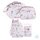 Kit de Bolsa Maternidade Bailarina Saida Bebê Menina