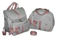 Kit de Bolsas Maternidade Mochila 2/1 Mala A PRONTA ENTREGA Térmicas Bordado Kit de Bolsas Maternidade Mochila 2/1 Mala A PRONTA ENTREGA Térmicas Bordado