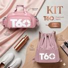 Kit de Bolsas T60 Rosa Dobrável Multiuso Esportes Academia Kit de Bolsas T60 Rosa Dobrável Multiuso Esportes Academia