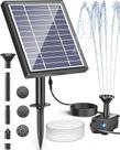 Kit de bomba para fonte solar Biling com altura de jato de 40 a 65 cm