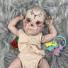 Kit De Boneca Reborn Bettie Pintada De 18 Polegadas, Série Halloween, Molde De Boneca DIY Em Vinil