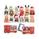 Kit De Bonecas Reborn De Natal Com 12 Peças, Bonecas Princesa Dormindo Com Roupas E Acessórios,