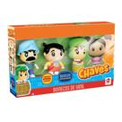 Kit de Bonecos De Vinil Turma do Chaves Lider Brinquedos