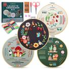 Kit de Bordado Craftwiz para Iniciantes - 4 Peças