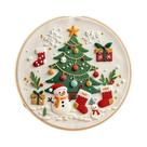 Kit De Bordado DIY Com Padrão De Natal Com Agulhas E Fios Pacote De Material De Alta Qualidade