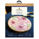 Kit de Bordado DMC Ponto Cruz Papoula