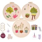 Kit de bordado HALATIUM Cross Stitch para iniciantes com bolsa Kit de bordado HALATIUM Cross Stitch para iniciantes com bolsa