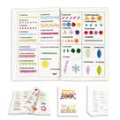 Kit de Bordado para Iniciantes Livro de Pontos com 87 Pontos DIY Kit de Bordado para Iniciantes Livro de Pontos com 87 Pontos DIY