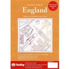 Kit de Bordado Tulip Sashiko - England Ride On A Double-Decker Bus
