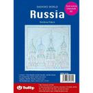 Kit de Bordado Tulip Sashiko - Rússia Palácio do Arco Íris