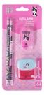 Kit de Borracha Escolar Rebecca Bonbon com 2 Lápis Skypaper - Rosa Kit de Borracha Escolar Rebecca Bonbon com 2 Lápis Skypaper - Rosa