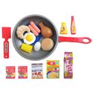 Kit De Brinquedos De Cozinha Acessórios e Comidinha