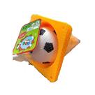 Kit de Brinquedos Infantis Kit 4 Cones com Bola Infantil para Atividades Físicas Amarelo