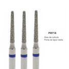 Kit de broca 718 diamantada para unhas de gel dentaria