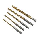 Kit de Brocas C/ 5 Peças P/ Metal Hss Makita D-35318 Original