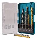 Kit de brocas com 9pc (5/6/8mm) aco e videa makita d-71962