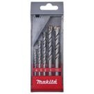 Kit de brocas concreto 5 peças - d-03894 - makita