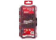 Kit de Brocas Milwaukee Shockwave Titanio 15 Piezas 48-89-4670