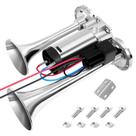 Kit de buzina Air Train CARFKA 150dB 12V para caminhão com compressor Kit de buzina Air Train CARFKA 150dB 12V para caminhão com compressor