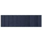 Kit de Cabeceira Modular King Linea 10 pçs Azul Marinho