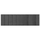 Kit de Cabeceira Modular King Linea 10 pçs Cinza Kit de Cabeceira Modular King Linea 10 pçs Cinza