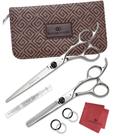 Kit de cabeleireiro e barbeiro Olivia Garden Silkcut Professional XL