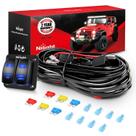 Kit de Cablagem Nilight para Barra de LED - 12V com Chave de 2 Posições