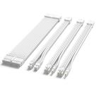 Kit de cabo de extensão PSU Sirlyr Bright White 16AWG 24Pin ATX Kit de cabo de extensão PSU Sirlyr Bright White 16AWG 24Pin ATX