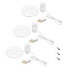 Kit de cabos de luz Norward 3 Set E27 E26 Blow Mold de 1,7 m